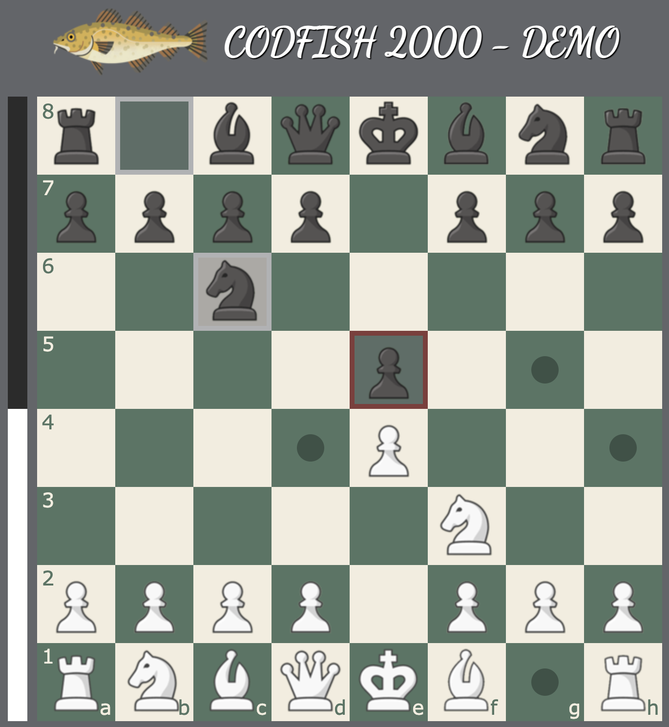 Preview of Chess engine